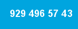 929 496 57 43 929 496 57 43